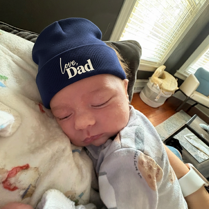 Love, Dad™ Organic Cotton Baby Hat